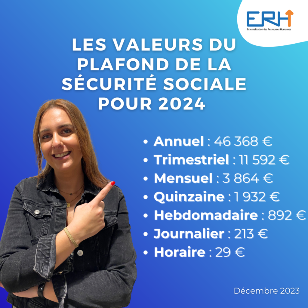 Plafond de la s curit sociale pour 2024